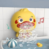 Jouet de bain canard à bulle