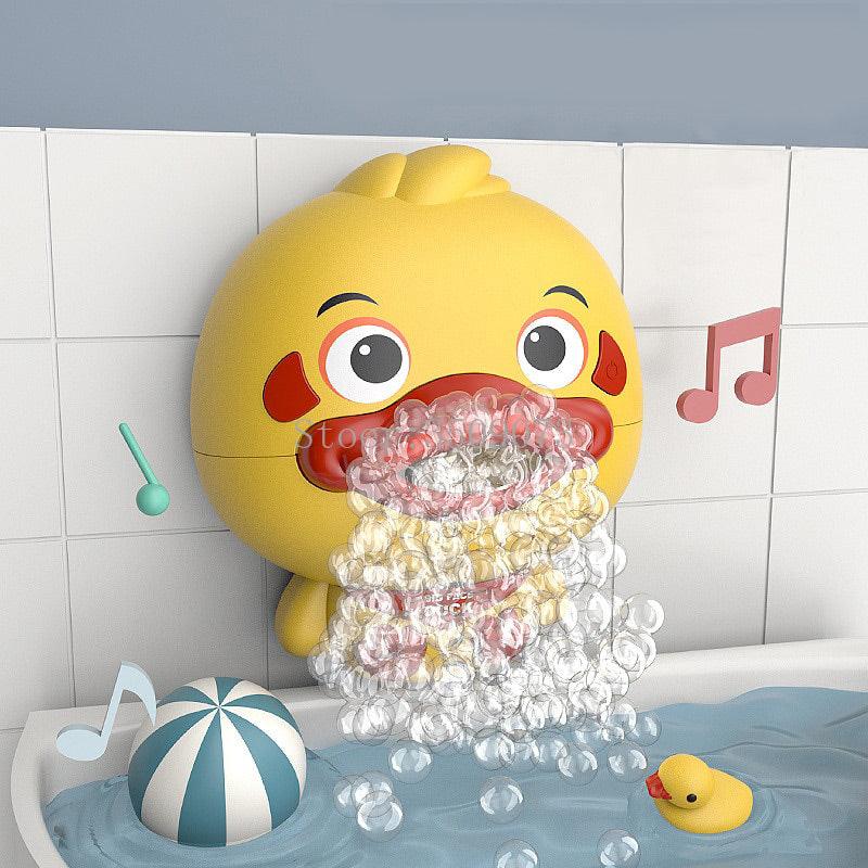 Jouet de bain canard à bulle