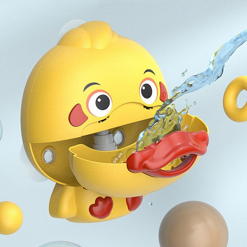 Jouet de bain canard à bulle