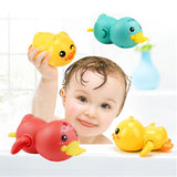 Swimming duck bath toy
