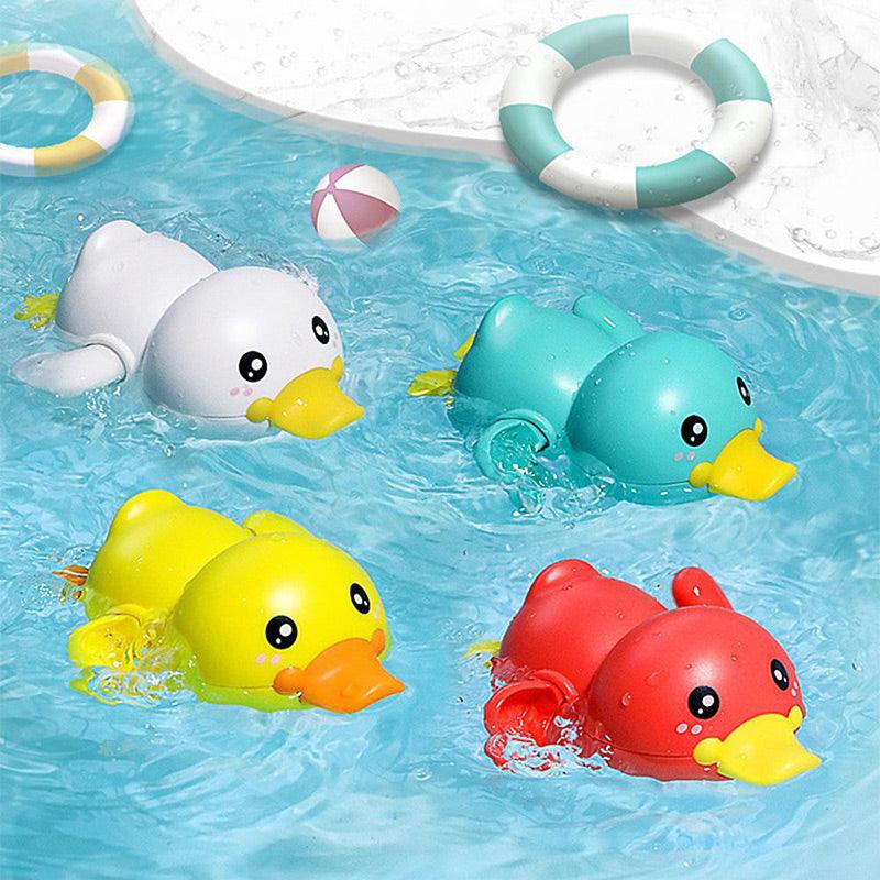 Swimming duck bath toy