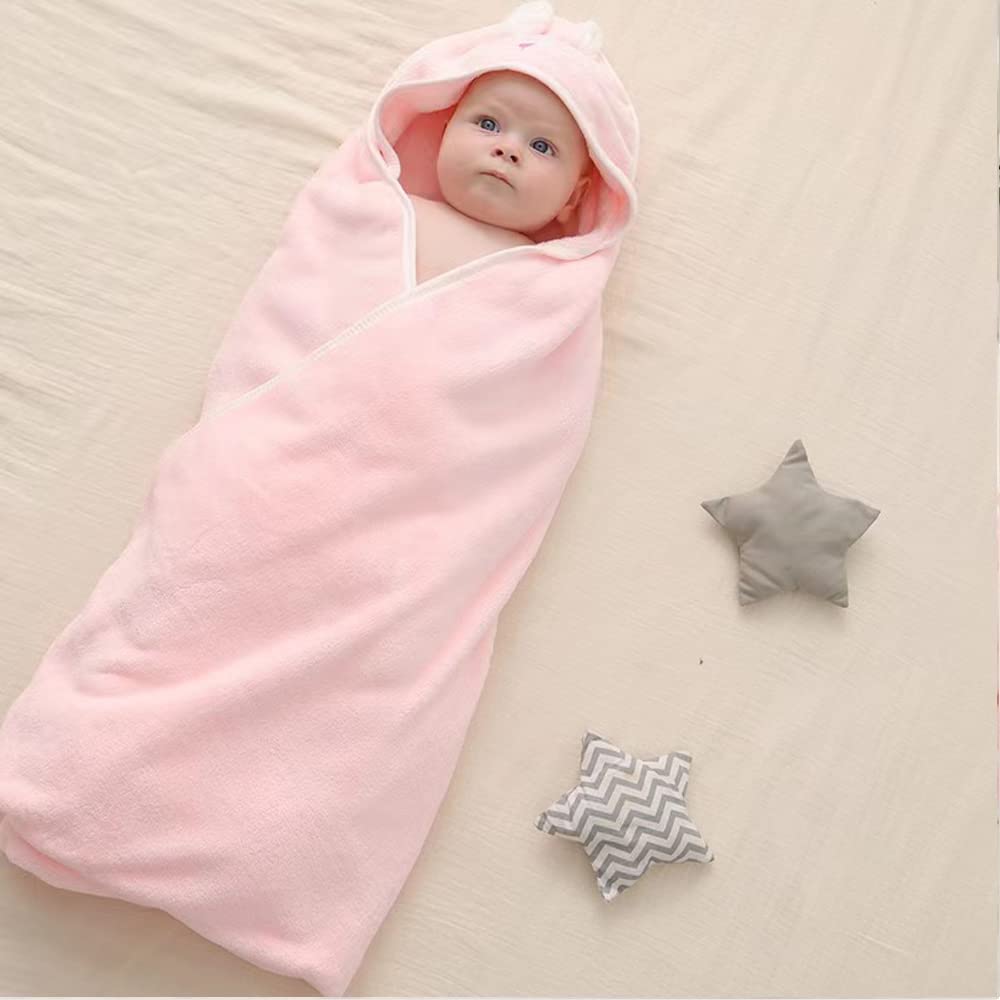 Animal-Patterned Baby Bath Cape