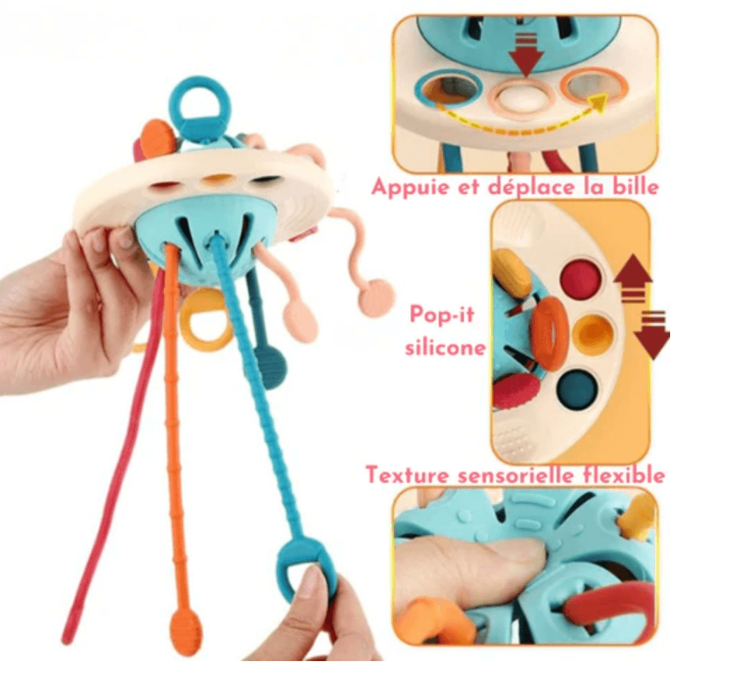 babycool™ - Gioco per la dentizione 3 in 1, lenitivo e sensoriale, per neonati