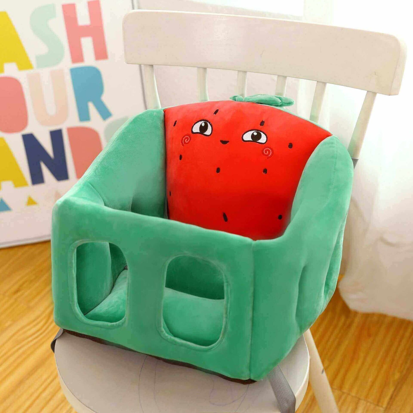 Seggiolino di supporto per neonati in peluche (Cuscino portatile)
