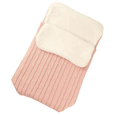 Cashmere Dream™ Angular Cocoon Sleeping Bag (Lamb Fleece Lined Swaddle)