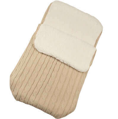 Cashmere Dream™ Angular Cocoon Sleeping Bag (Lamb Fleece Lined Swaddle)