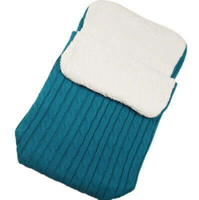 Cashmere Dream™ Angular Cocoon Sleeping Bag (Lamb Fleece Lined Swaddle)