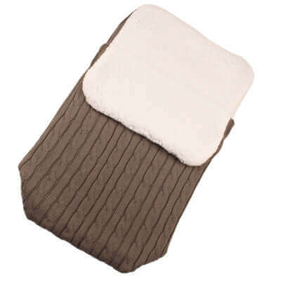 Cashmere Dream™ Angular Cocoon Sleeping Bag (Lamb Fleece Lined Swaddle)
