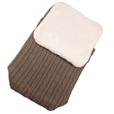 Cashmere Dream™ Angular Cocoon Sleeping Bag (Lamb Fleece Lined Swaddle)