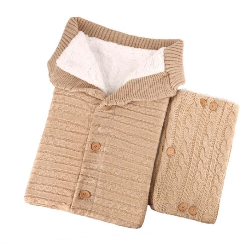 Cashmere Dream™ Gigoteuse Boutonnée en Tricot