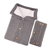 Cashmere Dream™ Gigoteuse Boutonnée en Tricot