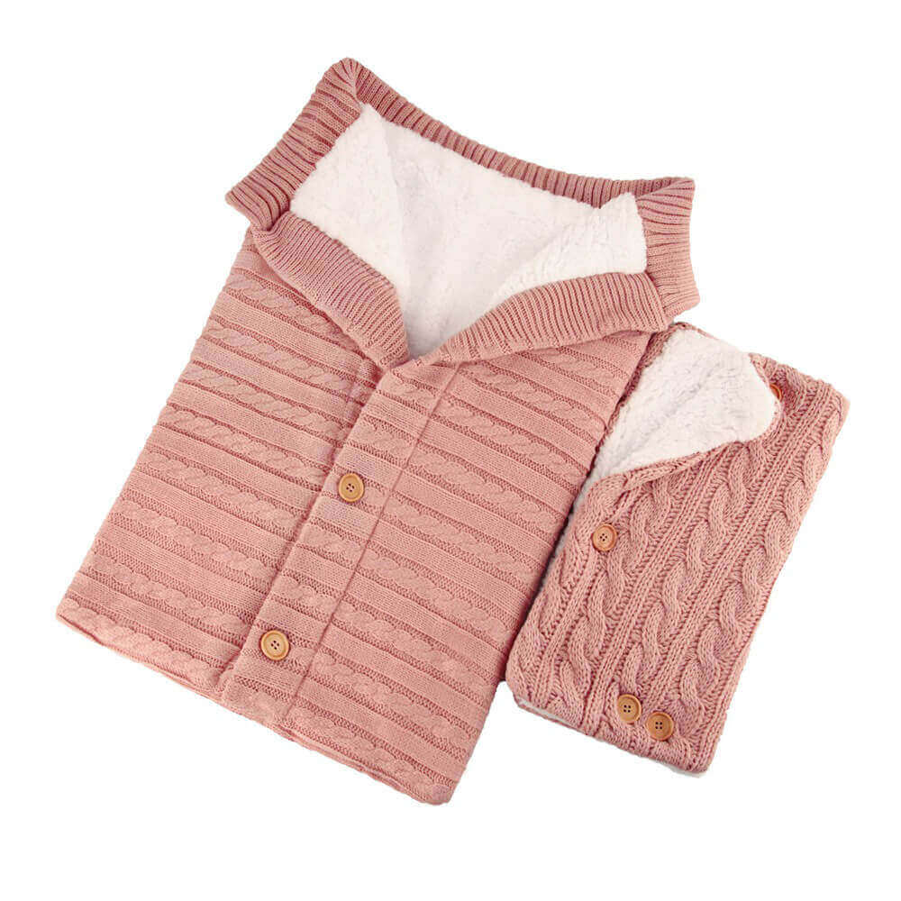 Cashmere Dream™ Gigoteuse Boutonnée en Tricot