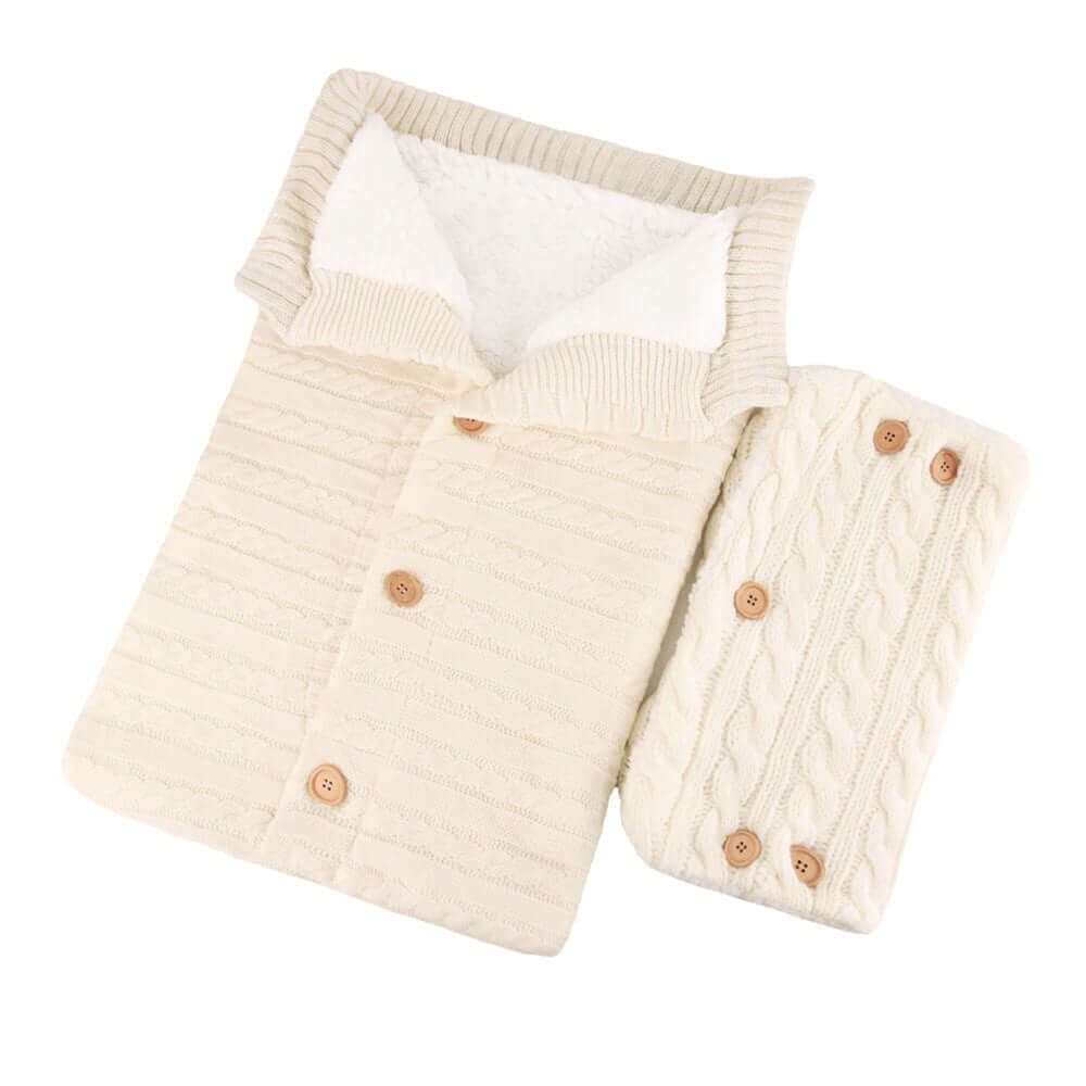 Cashmere Dream™ Gigoteuse Boutonnée en Tricot