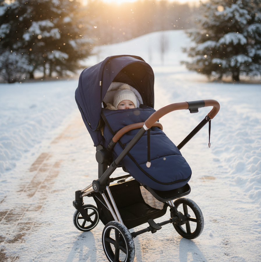 Sacco termico per passeggino impermeabile