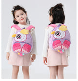 Charming Critter™ Zaino di Peluche per Bambini (Morbido Zaino Animale)