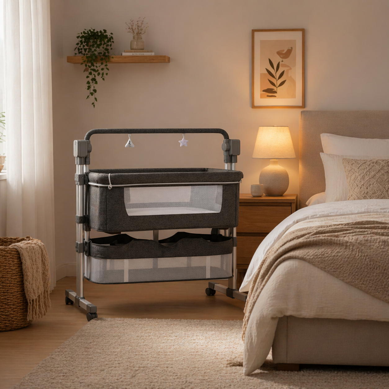 BabyComfort Co-sleeper Bassinet