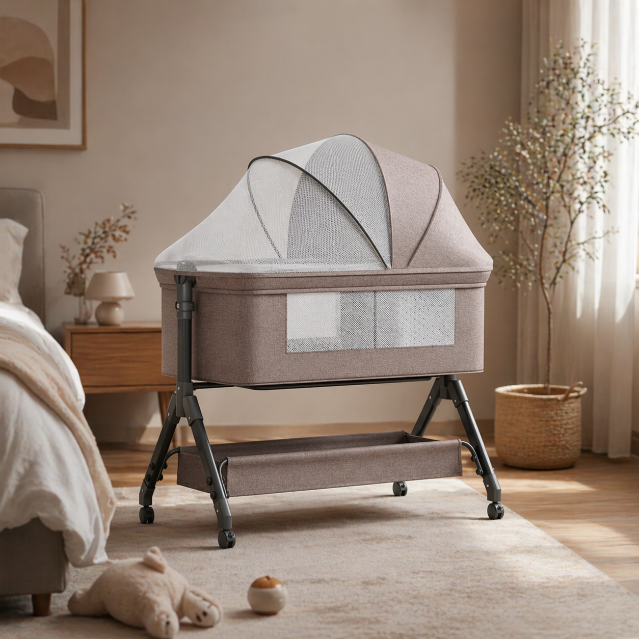 Co-sleeper Bassinet on Wheels