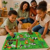 KIDS NATURE - Felt Montessori educational animal game