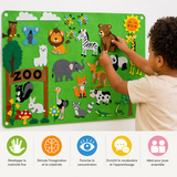 KIDS NATURE - Felt Montessori educational animal game