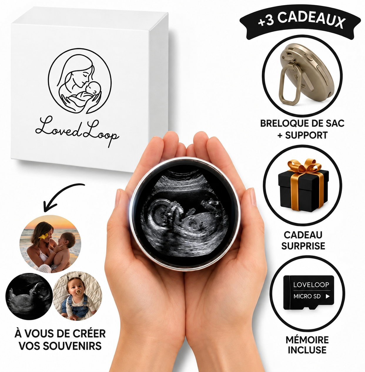 Petit Écho™ - Gardez votre grossesse près de votre cœur