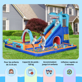 Castello gonfiabile 6 in 1 | HexaJoy