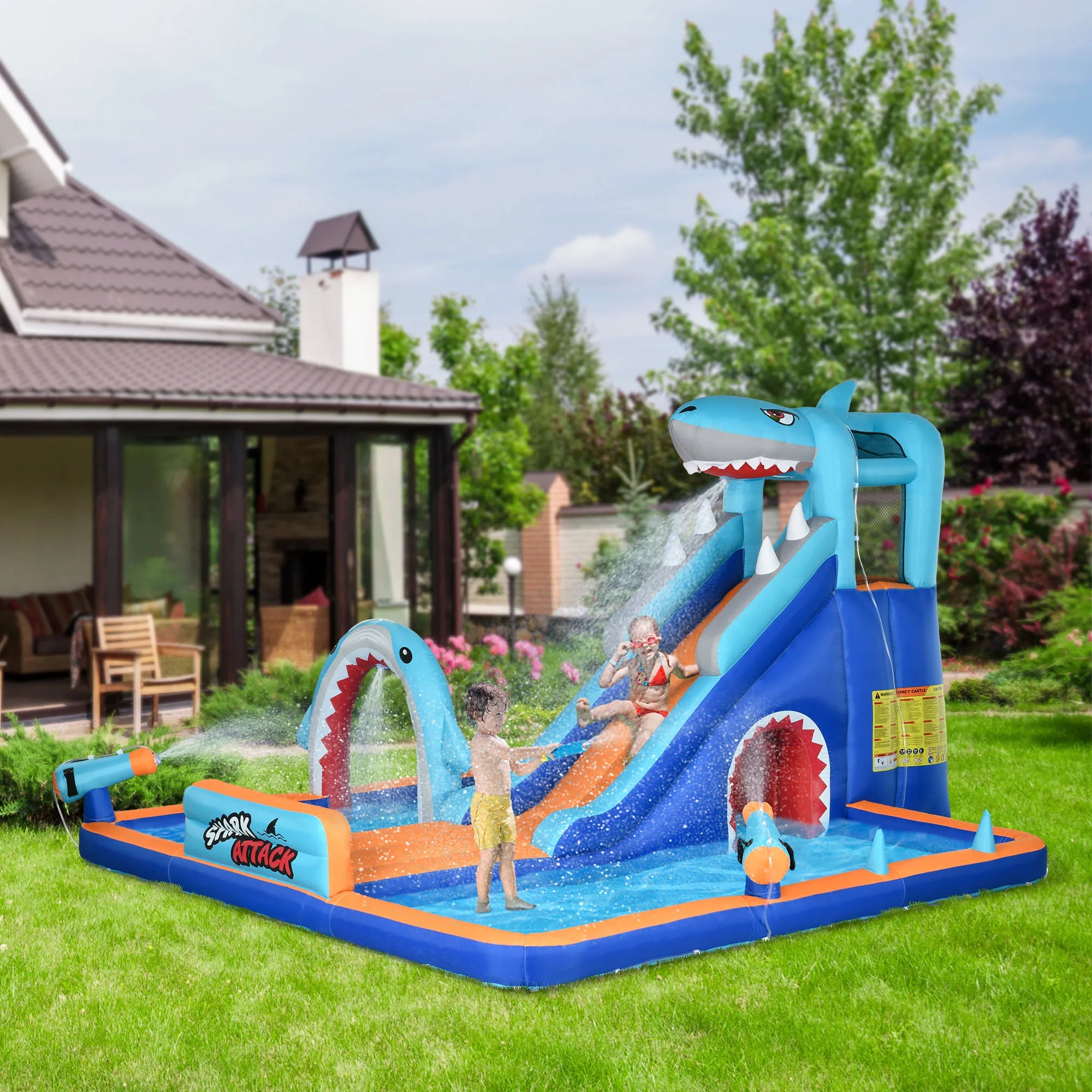 Castello gonfiabile 6 in 1 | HexaJoy