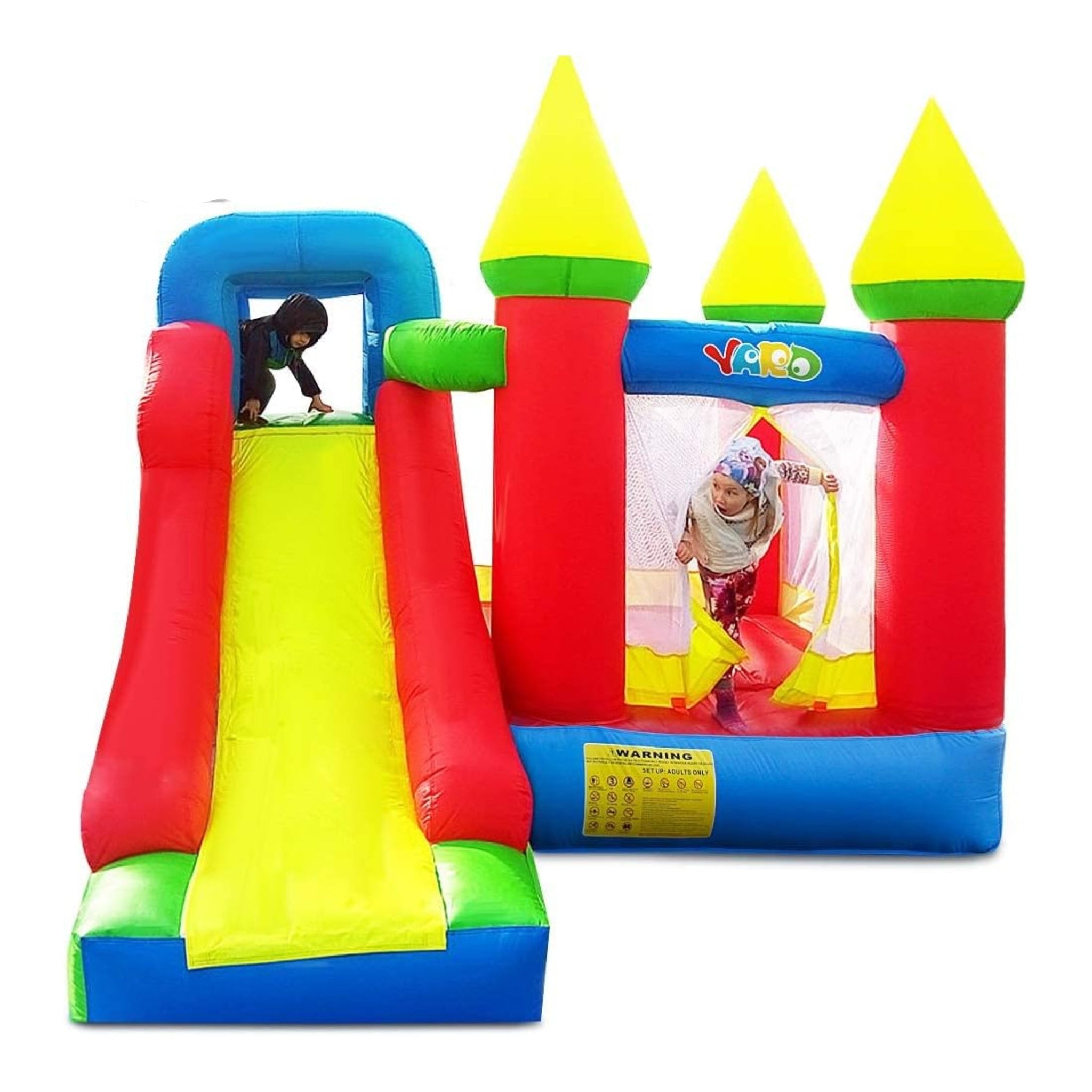 Castello gonfiabile con scivolo | SlipBounce