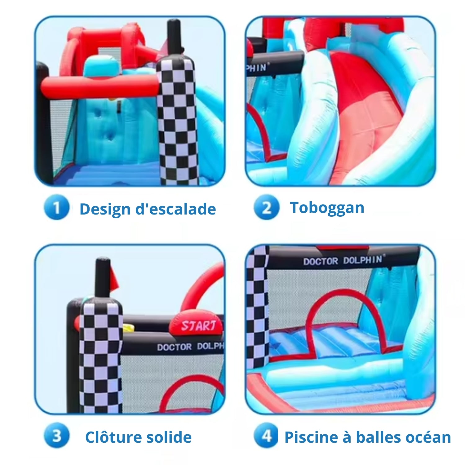 Kids' Inflatable Slide Bouncy Castle | RaceSlide