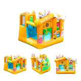 Chateau gonflable enfant a motif de chat | MeowJump