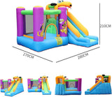Kids Inflatable Bouncy Castle with Slide | FunSlip