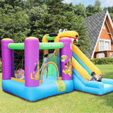 Kids Inflatable Bouncy Castle with Slide | FunSlip