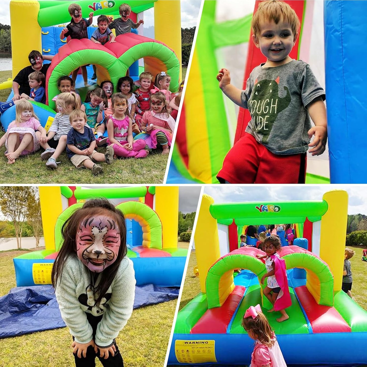 Castello gonfiabile multifunzionale per bambini | MegaPlay