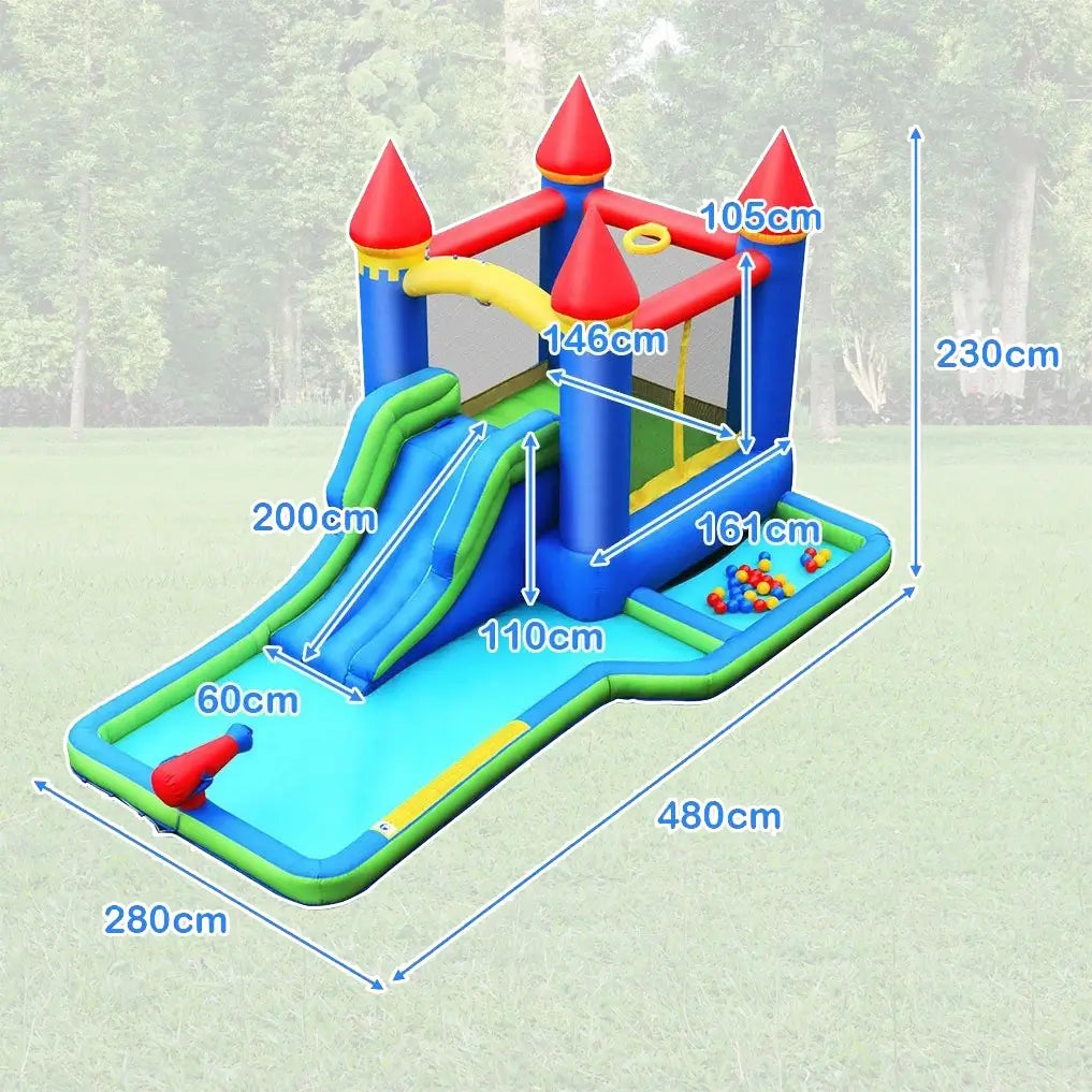 Multi-Activity Inflatable Castle | JoyPark