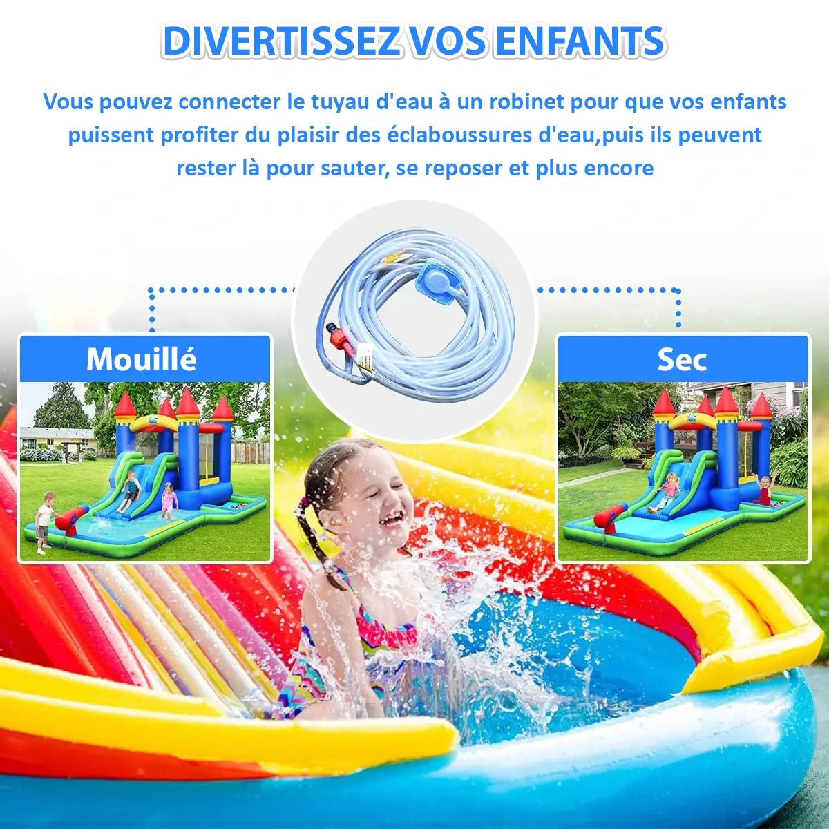 Multi-Activity Inflatable Castle | JoyPark