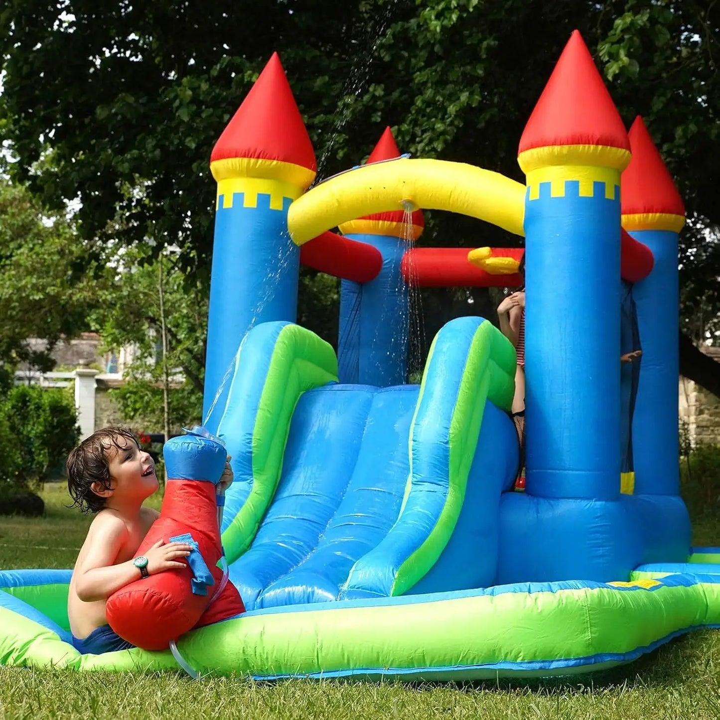 Multi-Activity Inflatable Castle | JoyPark