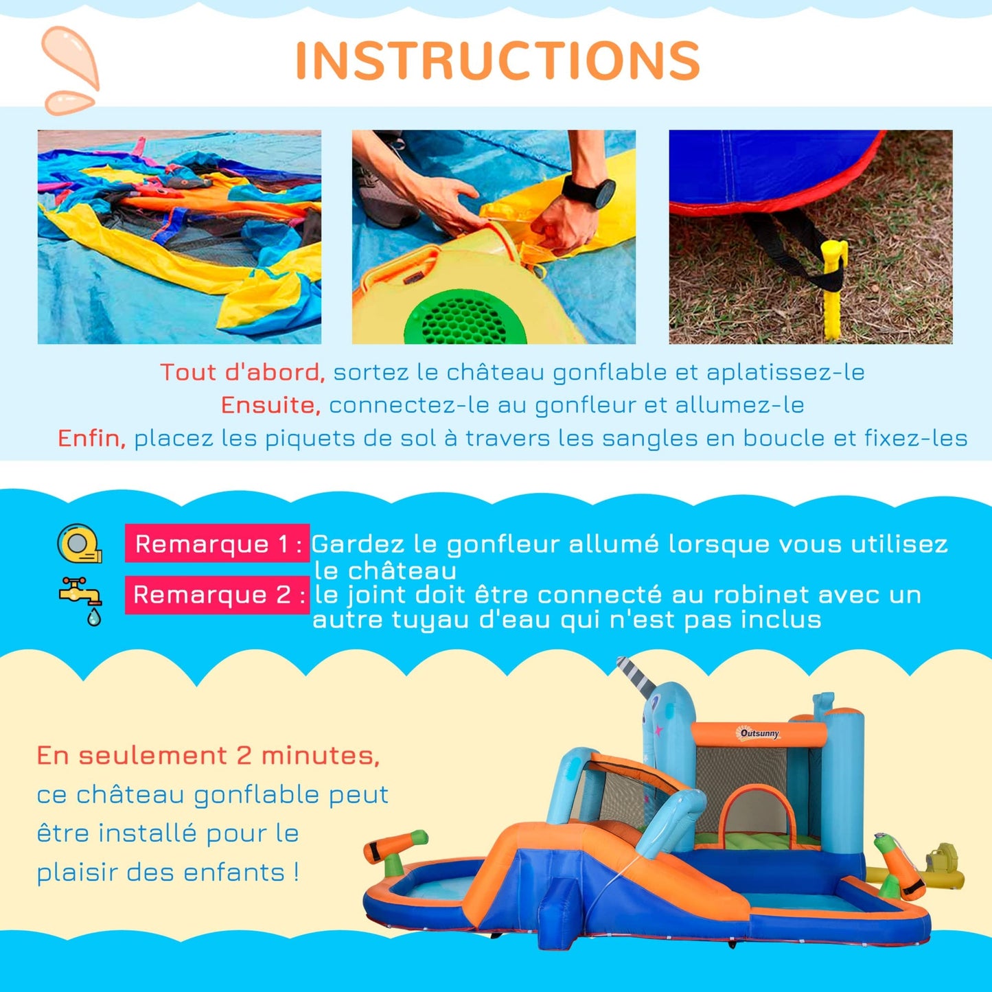 Inflatable Castle for Children | KidsPlay