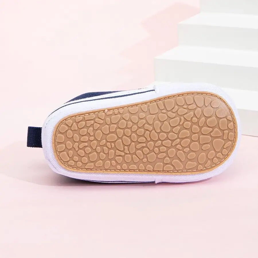 Scarpe primi passi per neonati in tela | SoftStart