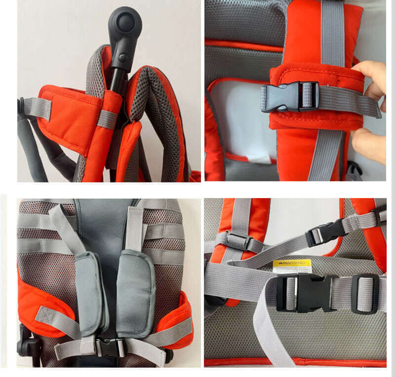 Porte-bébé de Randonnée CherubUp™ Pro (avec Ceinture de Soutien à la Taille)