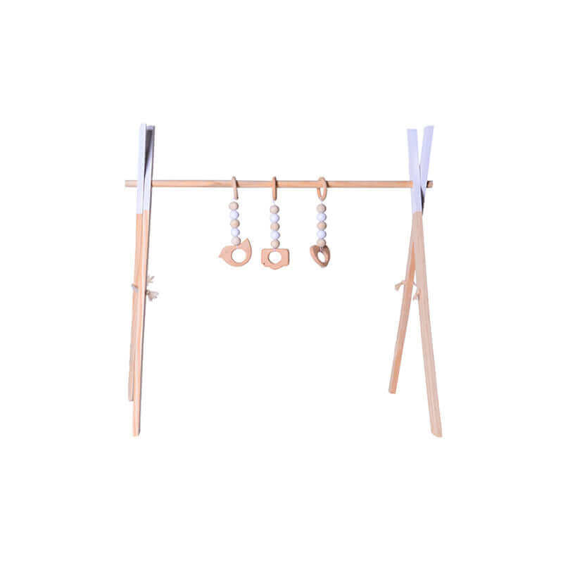 Arche d'Activité en Bois CherubWood™ Céleste pour Bébé (Centre d'Activités Montessori)