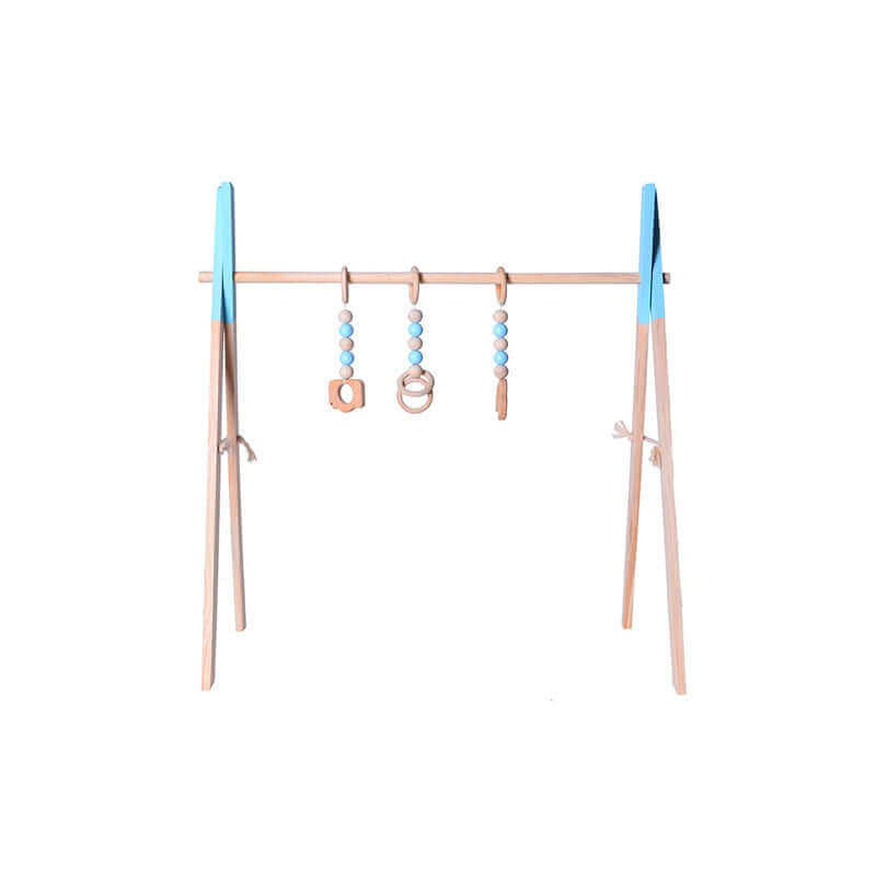 Arche d'Activité en Bois CherubWood™ Céleste pour Bébé (Centre d'Activités Montessori)