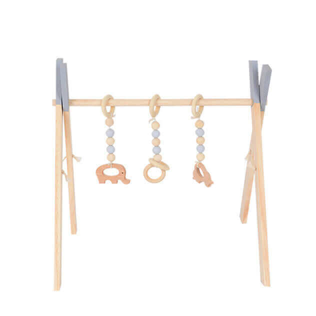 Arche d'Activité en Bois CherubWood™ Céleste pour Bébé (Centre d'Activités Montessori)