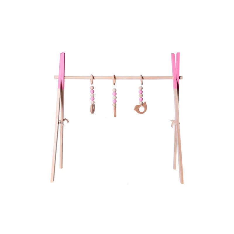 Arche d'Activité en Bois CherubWood™ Céleste pour Bébé (Centre d'Activités Montessori)