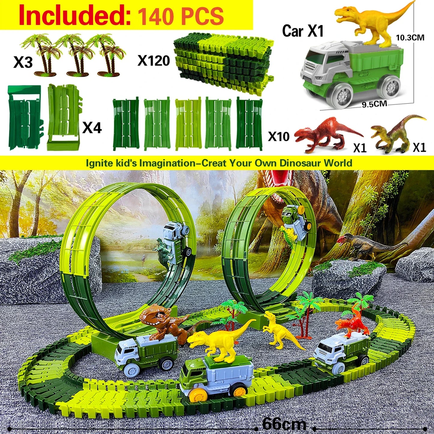 Anti-gravity car track with vertical loop | GravityLoop