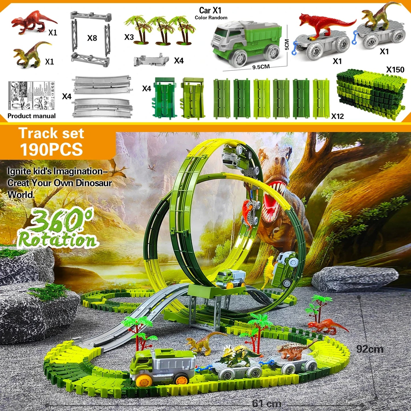 Anti-gravity car track with vertical loop | GravityLoop