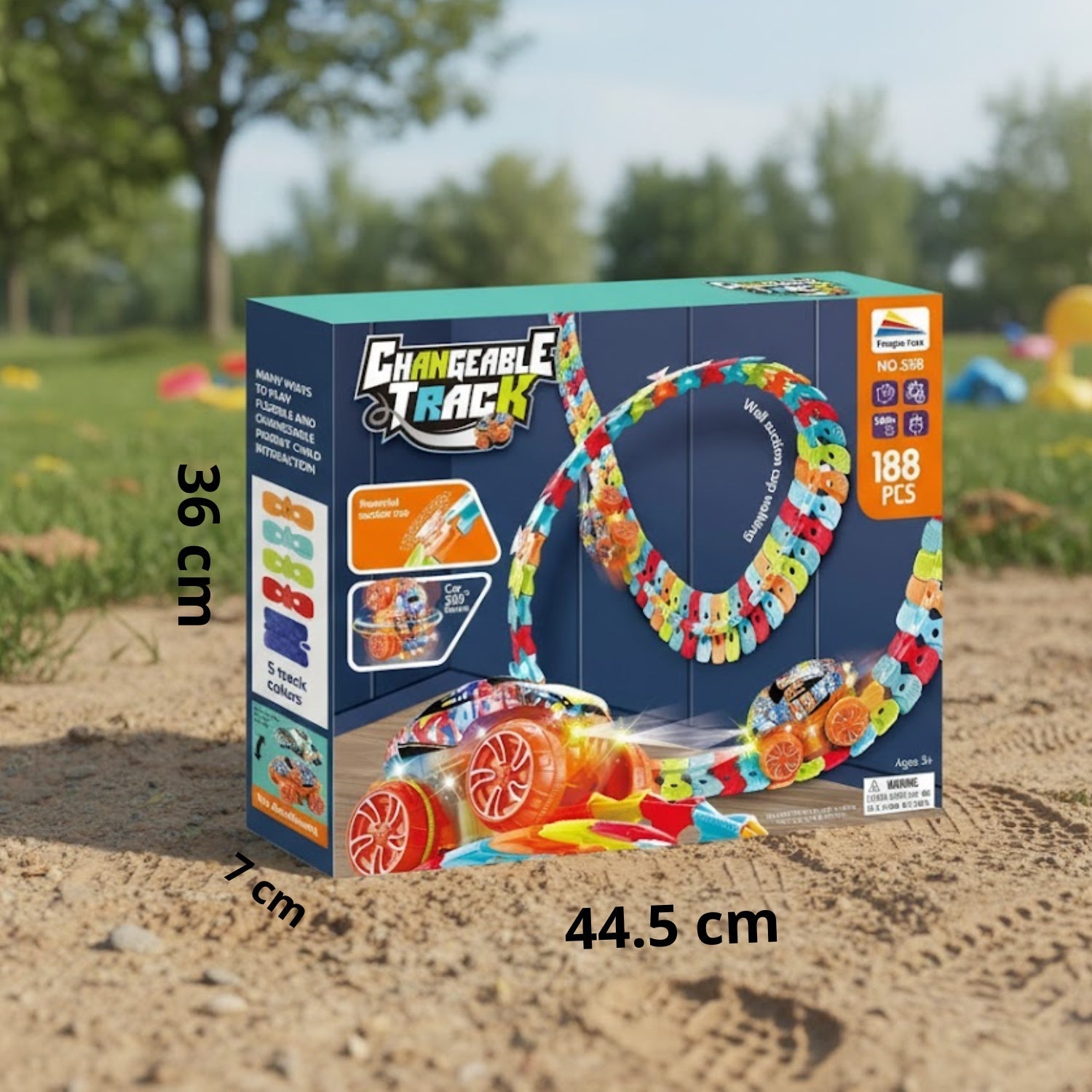 Toy car track for 2-year-olds | BigTrack