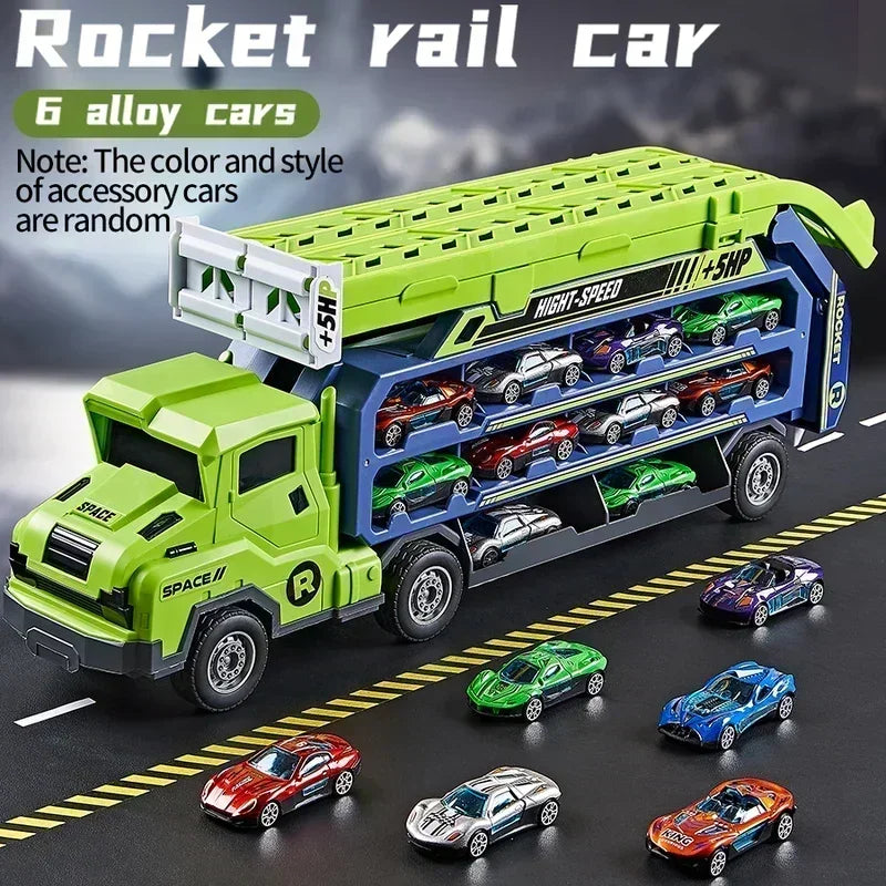 Transformable Racing Car Track | FusionRacer
