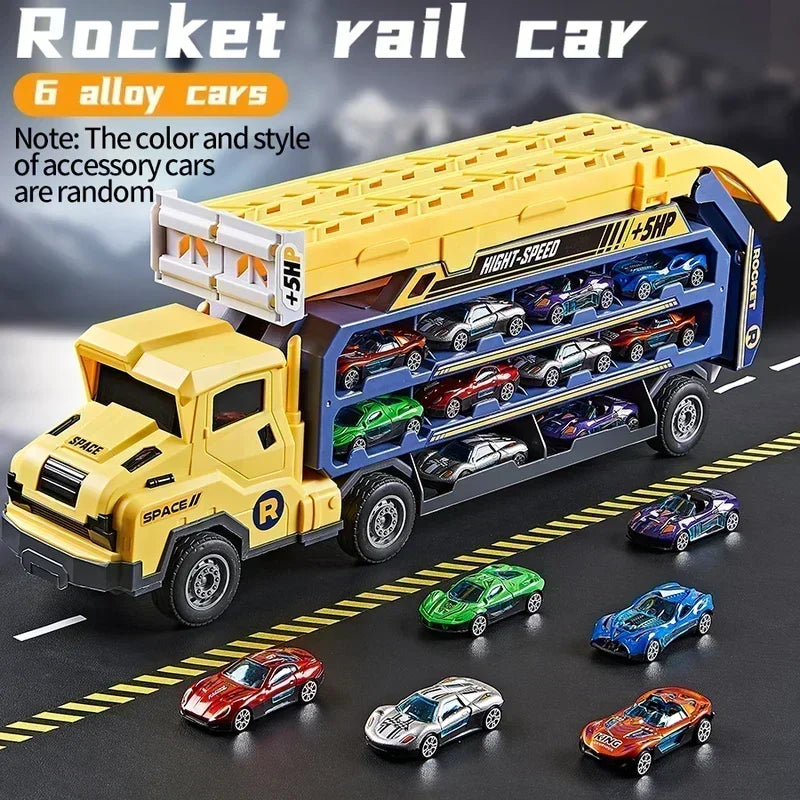 Transformable Racing Car Track | FusionRacer