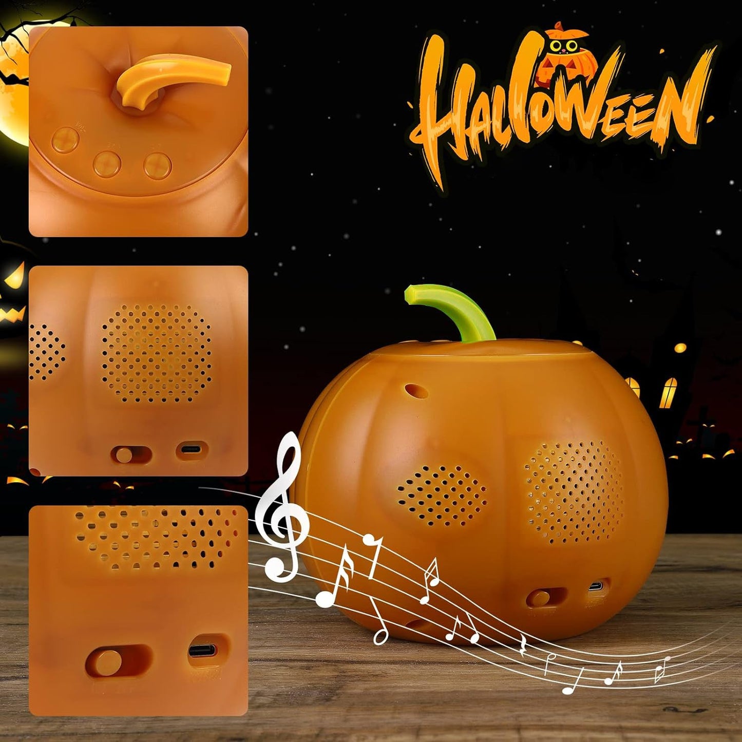 Interactive Talking Pumpkin for Halloween