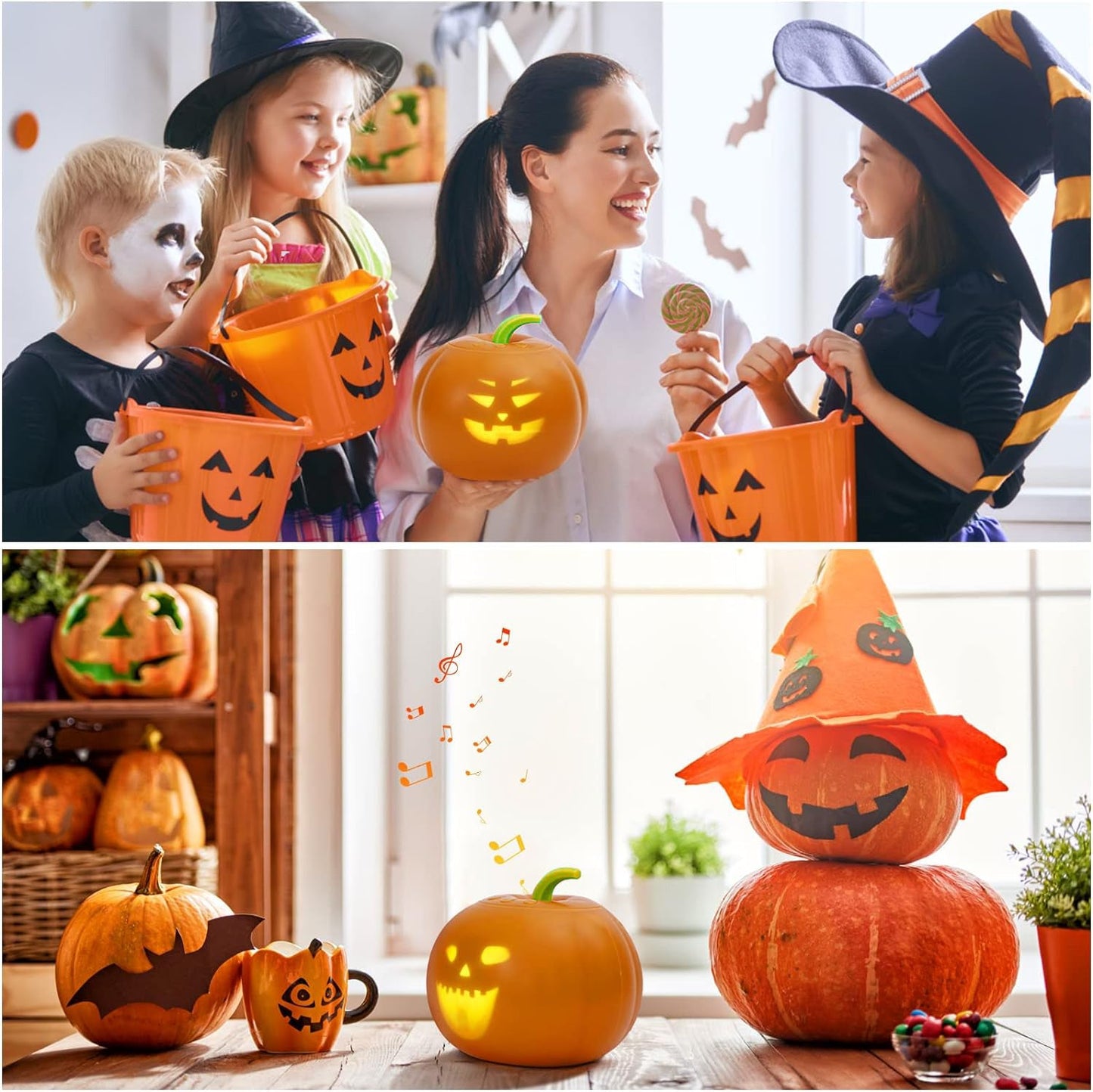 Interactive Talking Pumpkin for Halloween