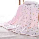 Sensory Cloud™ 3D Minky Dot Baby Blanket (Soothing Bubble Texture)